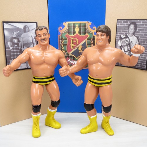 Killer Bees Tag Team Vintage 1987 LJN WWF Wrestlin...