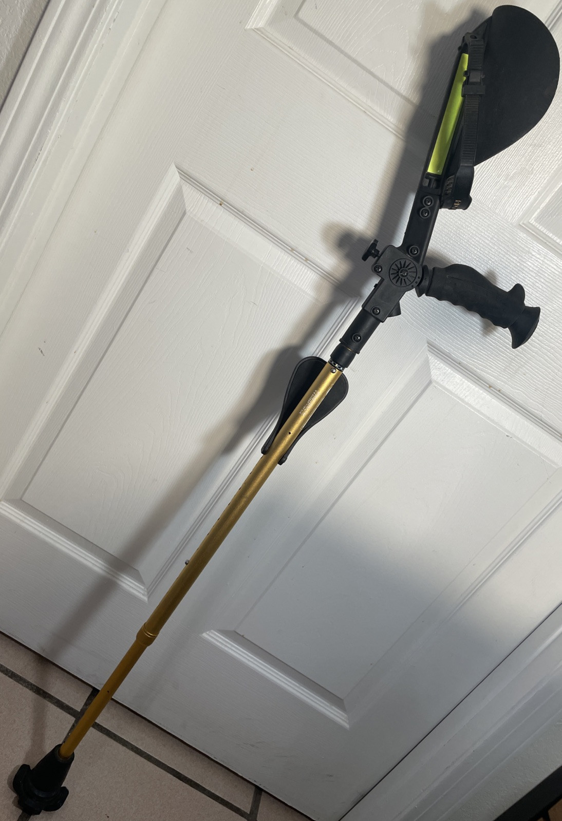 Single Ergobaum Ergonomic Forearm CRUTCH Folding Walking Aid Ergoactives Spring