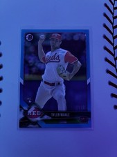 2018 Bowman - Tyler Mahle #32 Sky Blue /499 (RC)