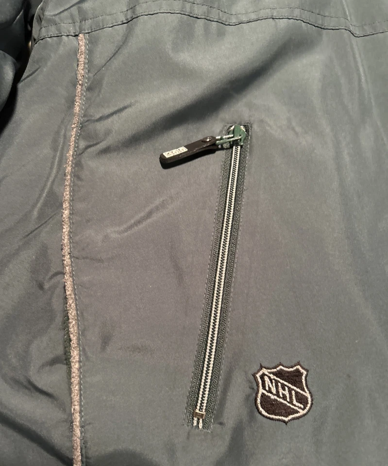 DALLAS STARS CCM Stitched Oversized XL Vintage Zipper Jacket NHL Licensed Coat - Image 2 of 4