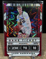 2020-21 Contenders Draft Picks - Lauri Markkanen #26 Game Ticket Green Explosion