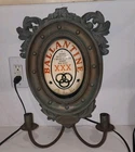 VINTAGE BALLANTINE ALE XXX LIGHT UP SIGN BEER SCONCE CANDELABRA