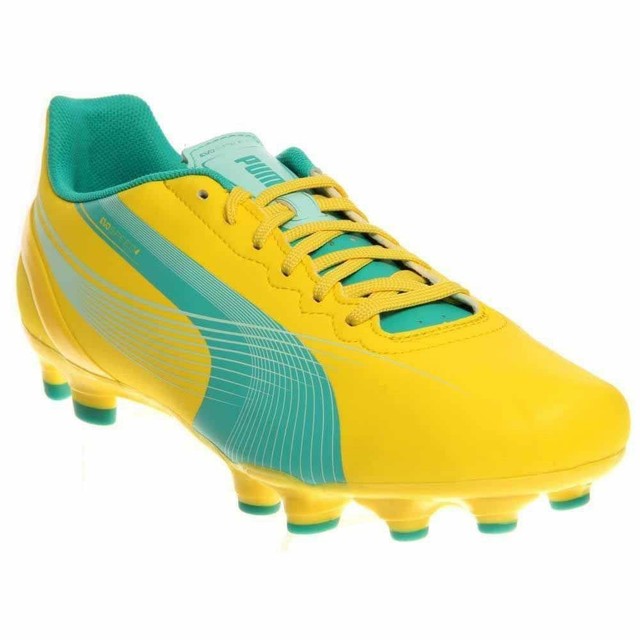 Puma Womens Evo Speed 4 FG Soccer Cleat US 6.5 EU 37 Yellow 102891 FAST! AE6 eBay