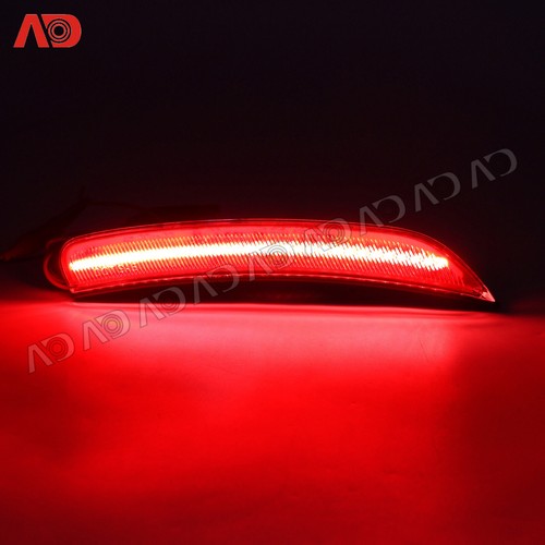 Clear Front Rear Bumper LED Side Marker Lights For 2015 2016 2017 Chrysler 200 - Picture 2 of 10