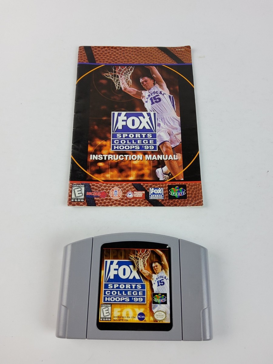 Fox Sports College Hoops '99 (Nintendo 64, N64) Game
