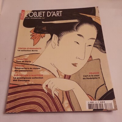 2002 November, L'OBJET D'ART Magazine, Exposition A Mantoue (CP281) 