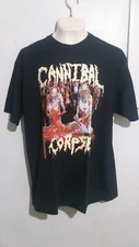 Cannibal Corpse butchered at birth T shirt death metal morbid angel deicide