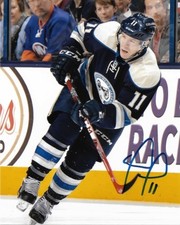 Columbus Blue Jackets Matt Calvert Signed Autographed 8x10 Photo COA #1