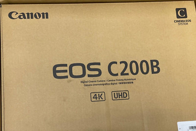 Canon EOS C200B Cinema Camera BODY ONLY BRAND NEW IN FACTORY BOX C 200 EF-MOUNT