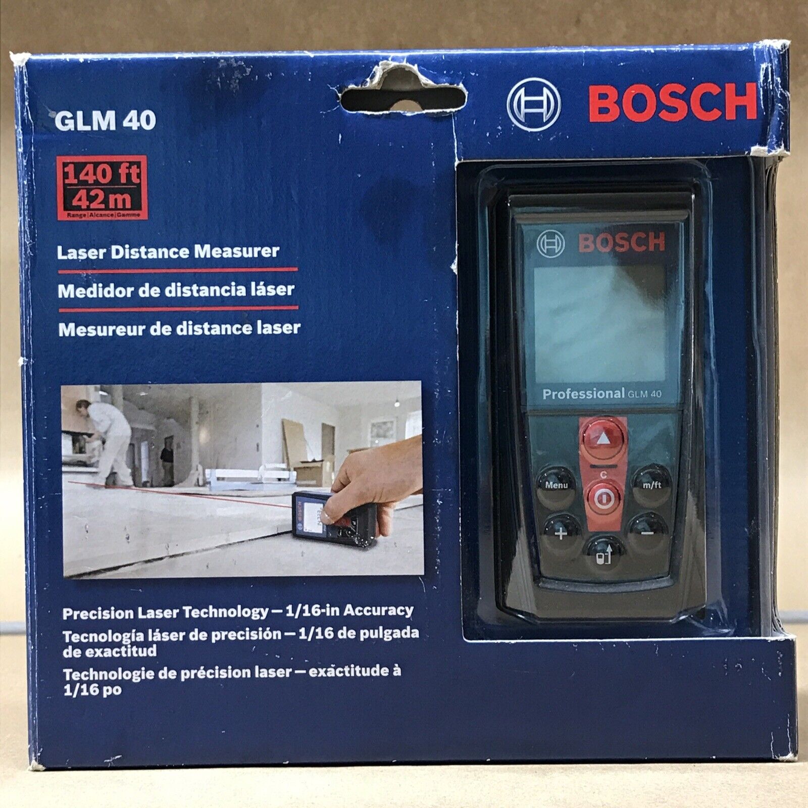 Medidor láser Bosch GLM 40