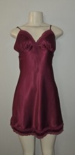 Victoria's Secret Burgundy Nightgown / Nightie Size Small