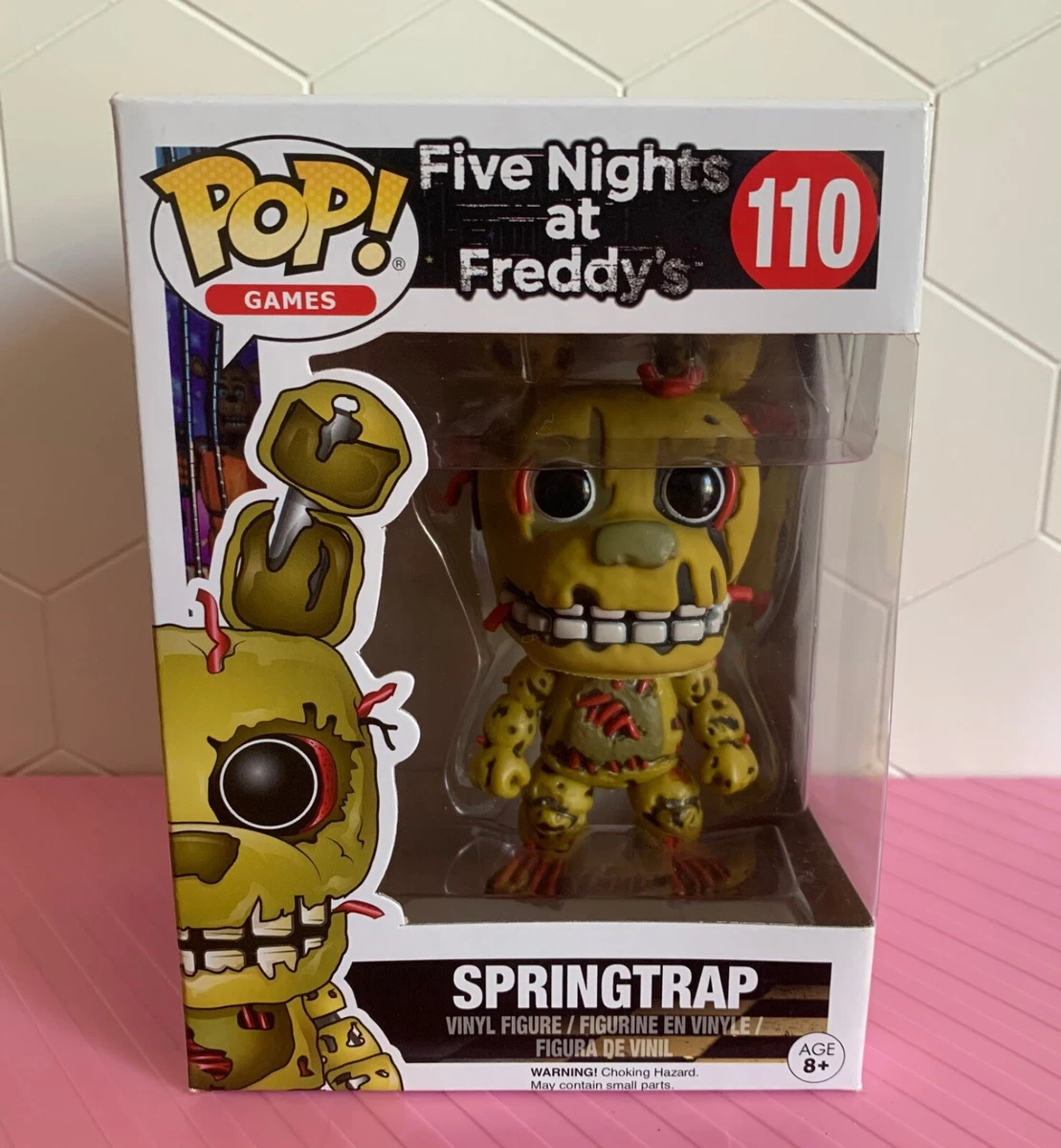 Funko Pop Games FIVE NIGHTS AT FREDDY S Springtrap 110 eBay