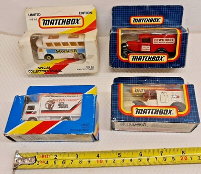 MATCHBOX LESLEY Autos Micky Mouse Donald Duck T Ford Benzintanker Vintage Original