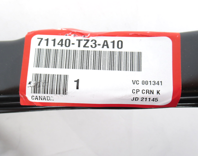 Genuine OEM Honda 71140-TZ3-A10 Passenger RH Front Bumper Bracket