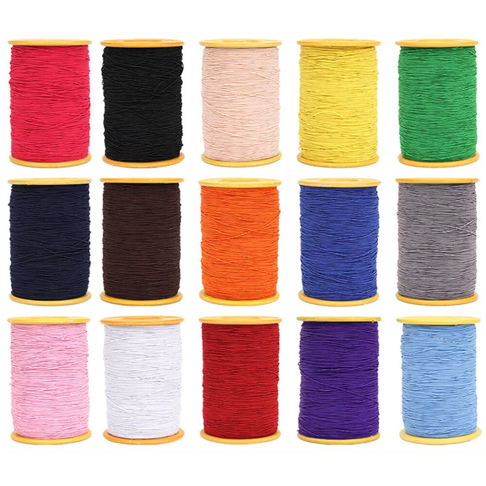 0.45mm Elastic Thread Cord for Shirring Fabric Sewing Jewellery Making Craft DIY - Image 2 of 4