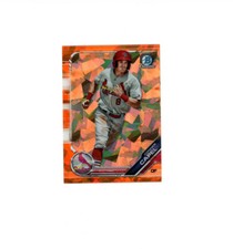 RARE 2019 Bowman Chrome ORANGE CRACKED ICE PRIZM SP CONNER CAPEL /25 RC▪️Invest!