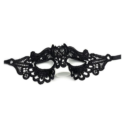 Sexy Eye Mask Eye Patch Half Face Eyeshade Cosplay Masks Lace Masquerade Mask♪ - Picture 8 of 17