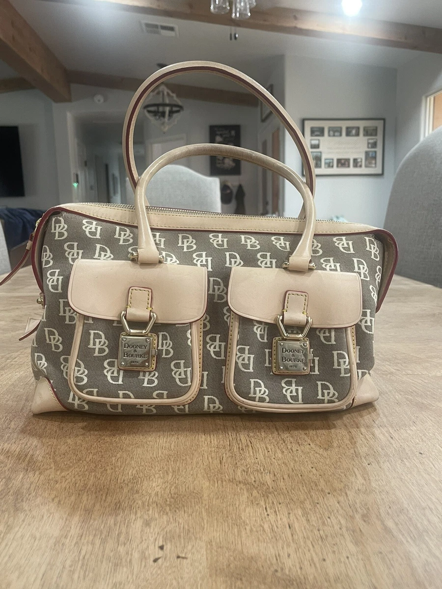 Dooney and bourke cheap double pocket satchel