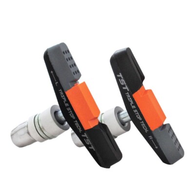 V-Type Brake Blocks 55mm Pair For Road Bike MTB Bicycle Brake Pads Shoes
