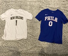 Zion Williamson And Josh Richardson Youth Large 14-16 Nike T-Shirt Lot