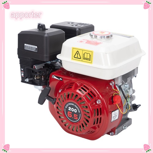 Motor horizontal arranque manual 6,5 hp 4 tiempos 16CC Go Kart motor de gasolina - Imagen 2 de 14