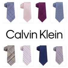 $9.99 Calvin Klein Classic Width Ties, Many Patterns & Colors, Volume Discount