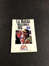 La russa baseball 95 sega genesis manual only