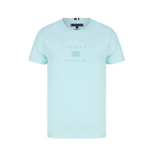 TONAL LOGO EMBROIDERY T-SHIRT TEE 