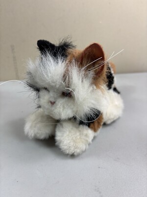Furreal Friends Kitten 2006 Black White Brown Hasbro Cat NOT TESTED