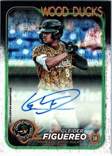 2024 Topps Pro Debut #PD-34 Gleider Figuereo Sparkle Foil Auto /199