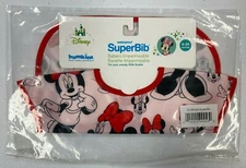 Bumkins SuperBib Minnie Mouse 6 - 24 months Baby Bib - Brand New!