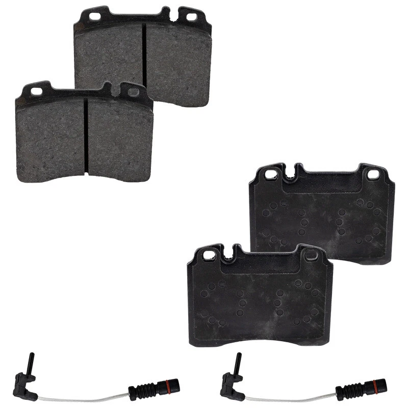 Brake Pad Sets Set Front and Rear For 90-95 Mercedes-Benz 300CE 300TE E420 300E - Image 3 of 3