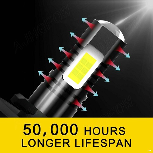 2PC 880 LED Fog Light Bulb DRL 6000K LED White High Power 890 892 893 899 50W - Picture 10 of 12