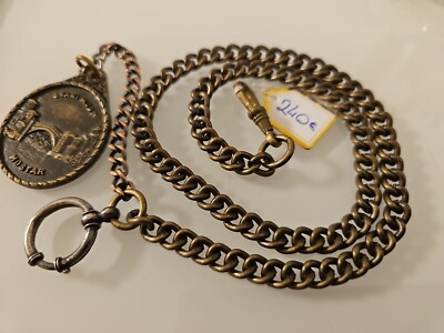 Alte Taschenuhrenkette Uhrenkette Pocket Watch Chain STARI MOST MOSTAR  8-4