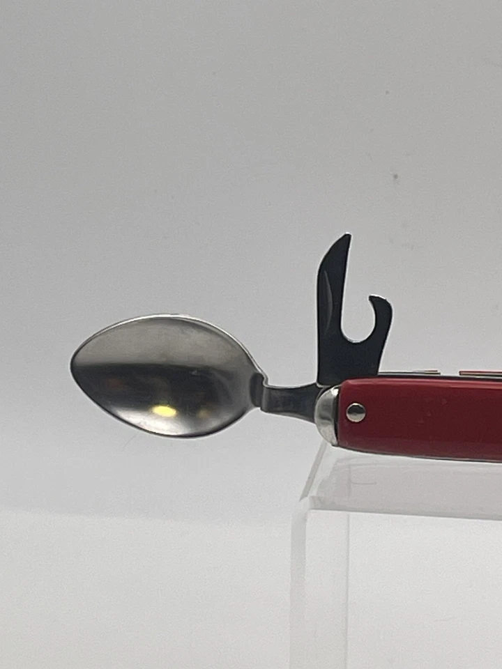 Vintage Colonial Prov USA Camper Pocket Knife Camping Hobo Spoon Fork Opener - Image 3 of 4