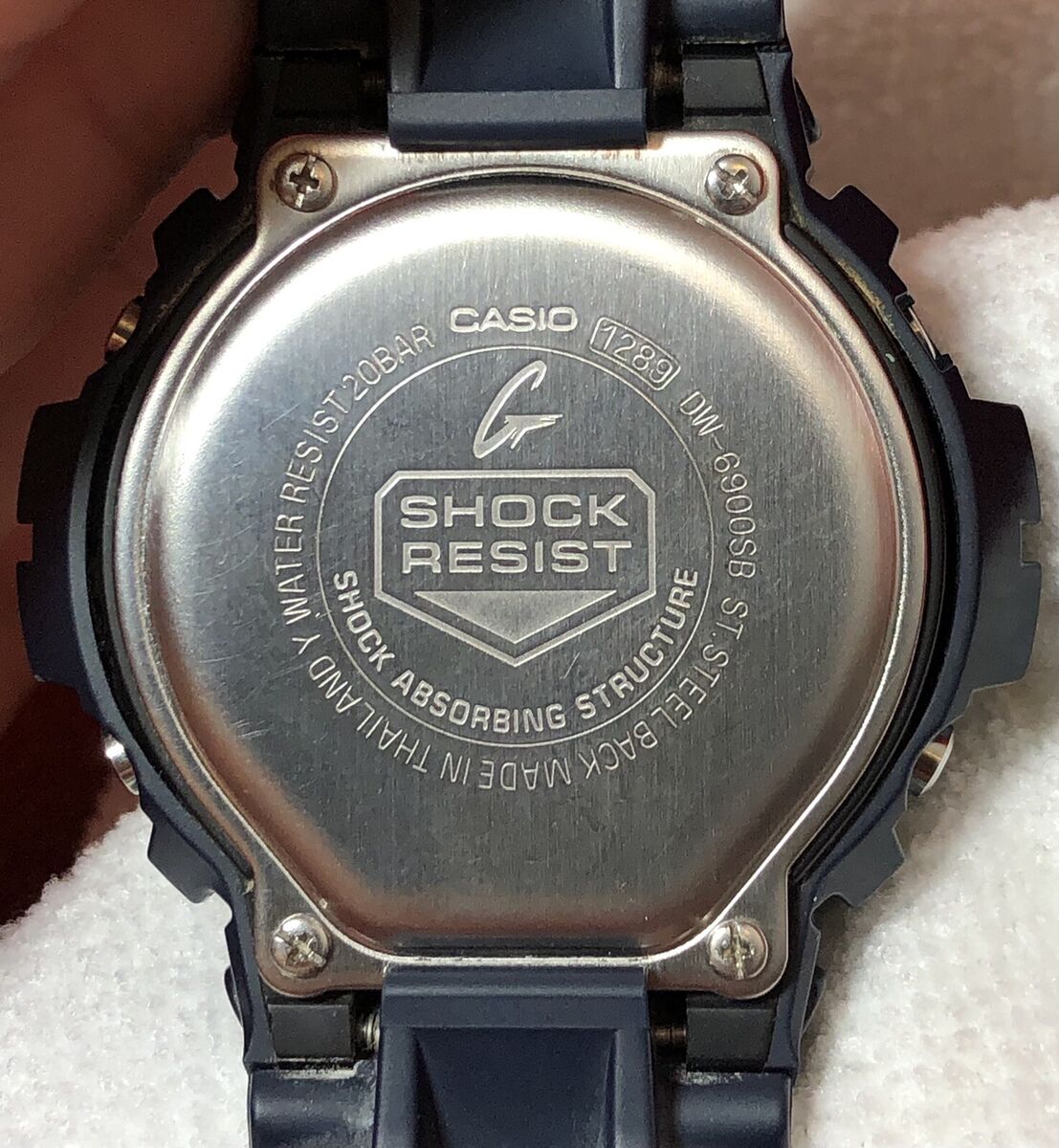 RARE Casio G-Shock Mens Watch DW-6900SB-2 1289 Navy Blue RARE Casio G-Shock Mens Watch DW-6900SB-2 1289 Navy Blue