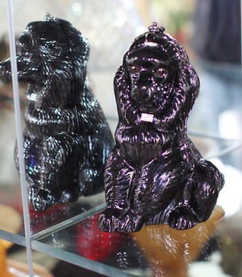 TIMMY WOODS BLACK POODLE SWAROVSKI CRYSTAL DOG PURSE CLUTCH PUPPY