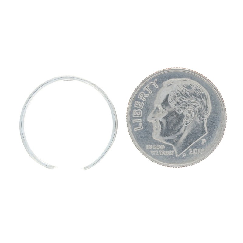 Sterling Silver Stackable Band - 925 Adjustable T… - image 3