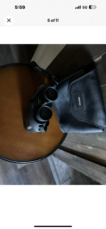 PENTAX 10x40 5.5 Wide Angle XCF Binoculars. - Image 3 of 4