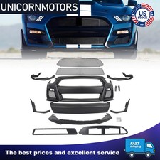 Complete Bumper Conversion With Front Lip For Ford Mustang 2015-2017 Gt500 Style