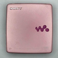 Sony MZ-EH50 HI-MD Mini Disc Audio Walkman Pink Used for Parts Junk