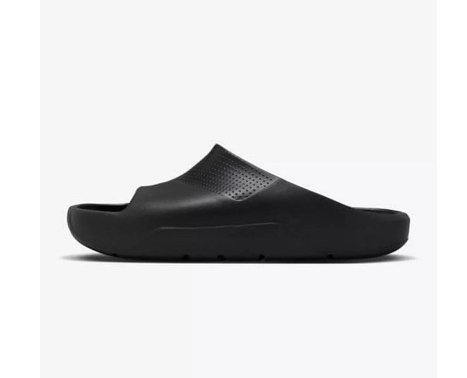 Nike Air Jordan Post Slide Sandals Size 8 Mens Triple Black  display picture 3