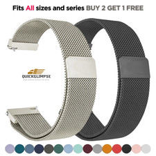 For Samsung Galaxy Watch 7 6 5 4 Straps Milanese Magnetic 40/44mm Band FE Pro