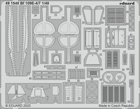 MW22 Eduard 491548 Bf 109E-4/7 1/48 Pe Set For Tamiya