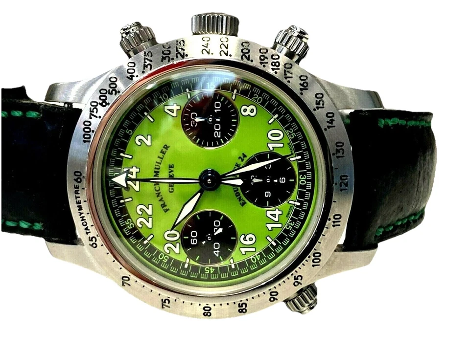 Franck Muller Endurance 24 Hr Counter Chronograph Rattrapante Wristwatch Men - Image 4 of 4