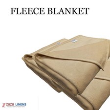 Heavy Winter Warm Soft Queen Size Fleece Blanket 90" x 90" Plush Hotel Quality 2