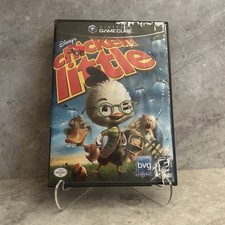 Disney's Chicken Little (Nintendo GameCube, 2005) CIB Rough Disc But Works