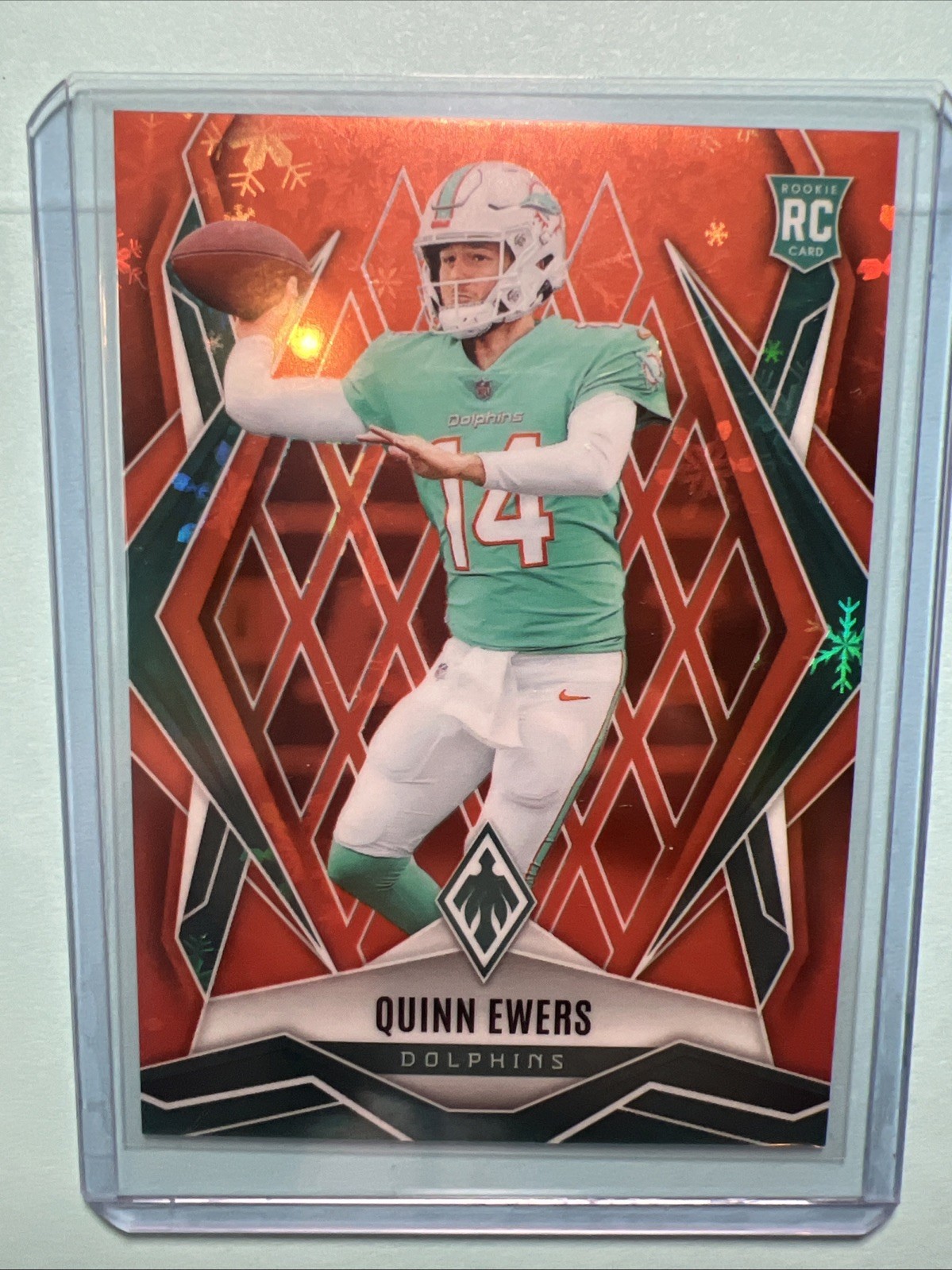 2025 Panini Phoenix Quinn Ewers #159 Orange Winter /99 Color Match (RC)