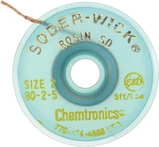 80-2-5 Soder-Wick Rosin SD Desoldering Braid