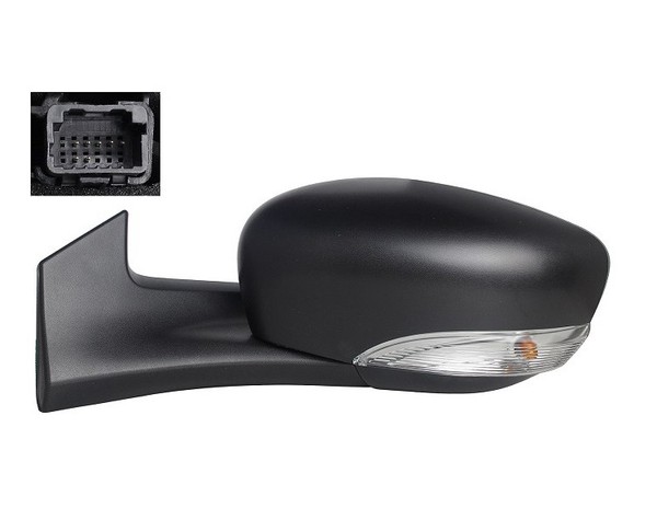 Aussenspiegel Links FÜR Renault ZOE 2013-2019 Elektrisch Schwarz-image
